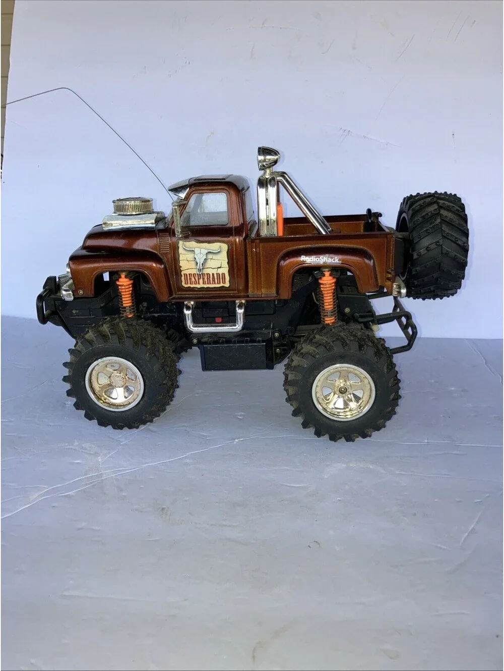 VINTAGE 1995 Radio Shack Off Roader Desperado RC Electric Pickup Truck RARE